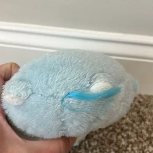 Vintage 1983 Care Bears Blue Baby Star Kenner 80s Stuffed Animal - Picture 3 of 7